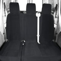 CalTrend hátsó osztott Pad O. E. Velúr üléshuzatok-Toyota Tundra-TY585-03RS szén Monarch betét klasszikus díszítéssel