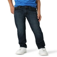 A Wrangler Boy's Inngood Slim Fit Jean a derékpánthoz való beállítással, méretű, vékony, normál és husky