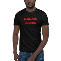 Red Manager Költségszámítás Rövid Ujjú Pamut Póló Undefined Ajándékok