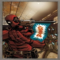 Marvel Comics-Deadpool-Bang Fal Poszter, 14.725 22.375