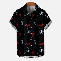 Ernkv férfi laza kényelmes ingek zseb Clearance ruházat Hawaii Beach gomb Holiday virágos nyomtatott pólók divat nyári