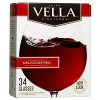 Peter Vella finom vörösbor, liter papírdoboz