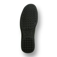 Órás kényelem valerie széles szélességű klasszikus oxford csipkés cipő fekete 10,5