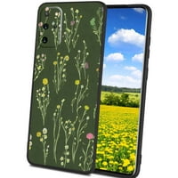 Kompatibilis a Samsung Galaxy S20 + Plus telefon tokjával, absztrakt-trópusi-dzsungel tok szilikon védő Tini Lány Fiú