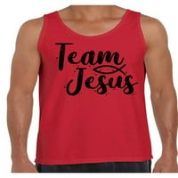 Kínos stílusok csapat Jézus Tank Top férfiaknak keresztény pólók keresztény fekete ruhák férfiaknak csapat Jézus Tank