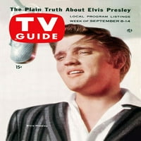 Elvis Presley, Tv Guide Borító, Szeptember 8-14, 1956. Tv Guide Jóvoltából Everett Gyűjtemény Poszter Nyomtatás