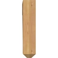 Ekena Millwork 1 2 W 16 D 16 H olimpiai kézműves sima konzol, nyugati piros cédrus