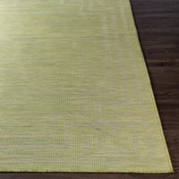 Művészi szövők Celandine Grass Green Ft. Ft. Beltéri szabadtéri hagyományos szőnyeg