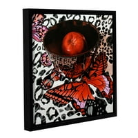 A Red-Butterfly Galéria tükröződései csomagolt úszóvázas vászon, Marina Petro