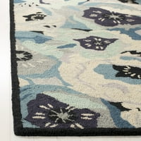 Martha Stewart MSR4872B kézzel készített kék szőnyeg