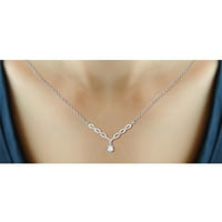 JewelersClub Aquamarine Gemstone nyaklánc nők és lányok számára
