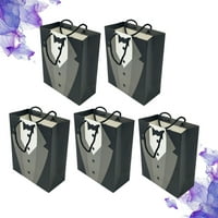 Gyakorlati papír kézitáska elegáns ajándék táska kezelésére táska szuvenír táskák bemutatja tasak fesztivál fél születésnapi