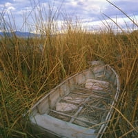Felső Klamath NWR, Steve Terrill elhagyott fából készült csónakja