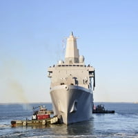 Kétéltű közlekedési dokk hajó USS San Antonio Poszter Nyomtatás