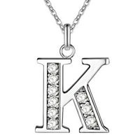 Sawvnm nagy ajándék betűk nyaklánc gyémánt divat kiegészítők ajándékok szerető barátnője