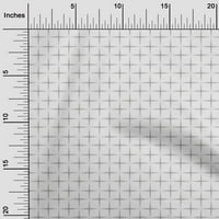 oneOone Pamut Poplin poros szürke Szövet Geometriai ellenőrzés varrás szövet az udvaron nyomtatott DIY Ruházat varrás