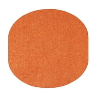 Főoldal Queen Color World Collection Way Egyszínű Terület Szőnyegek Narancs - 2 ' 12 ' Ovális
