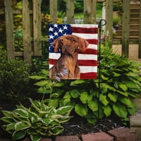 Amerikai zászló Vizsla kerti zászlóval