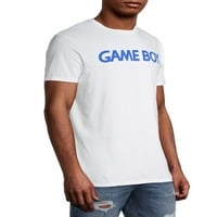 Nintendo Game Boy Logo férfi és nagy férfi grafikus póló