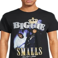 Hírhedt B.I.G. Férfi és nagy férfiak biggie grafikus pólók, 2-csomag, méret S-3XL