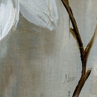 Masterpiece Művészeti Galéria Summer semleges Paperwhite Flowers II, Nan Canvas Art Painting Print 30 30