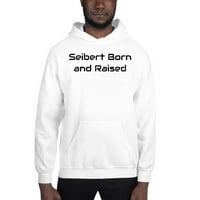2XL Seibert született és nevelt kapucnis pulóver pulóver az Undefined Gifts-től