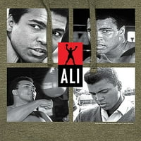 Muhammad Ali-boksz legenda-ikonikus fotók-Férfi pulóver kapucnis gyapjú pulóver