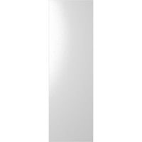 Ekena Millwork 18 W 25 H True Fit PVC Egyetlen Panel Chevron modern stílusú rögzített redőnyök, fehér